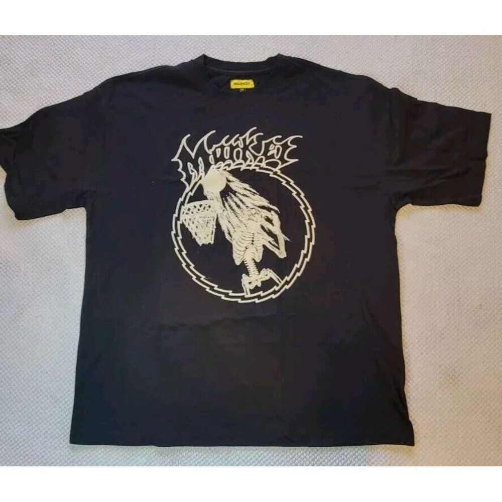 Market Studios Skeleton Dunk Till Death T-Shirt | Black‎ Graphic Tee 2XL